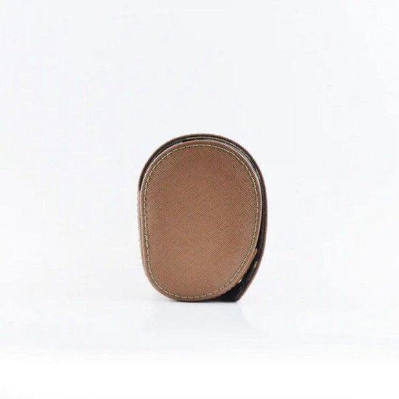 Tempomat Brown Saffiano Triple 3 Watch Travel Case/Roll, Display Storage - Picture 6 of 6